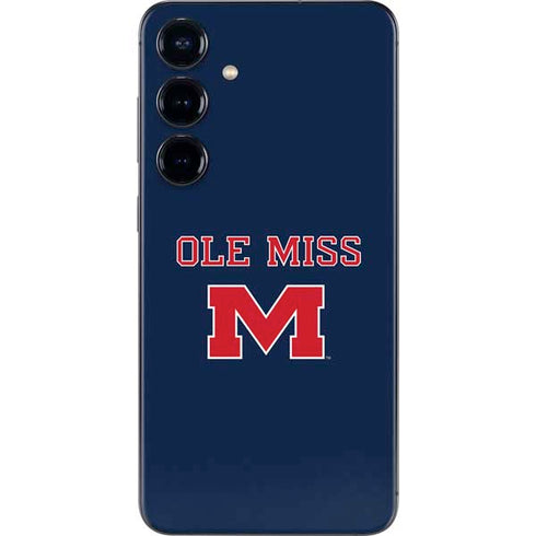 University of Mississippi Ole Miss Blue Galaxy S25 Skin